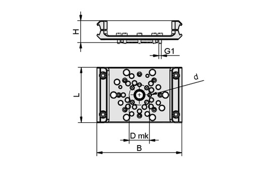 Dimensional drawing SET PXT 2LT